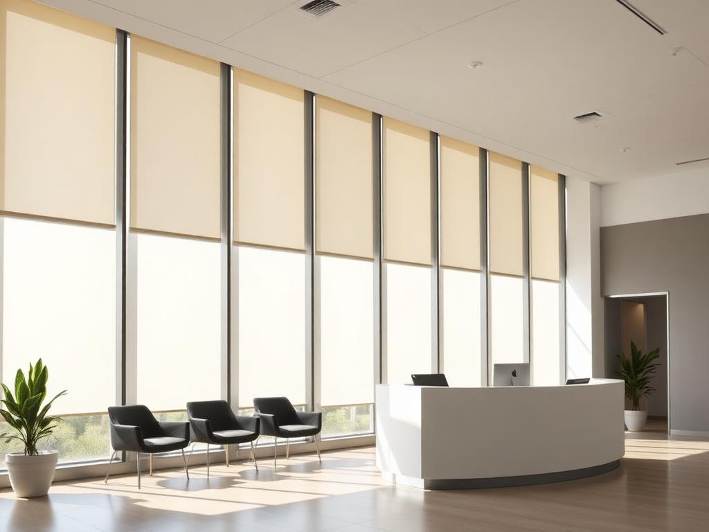 Aluminum & Vertical Blinds — custom window treatments