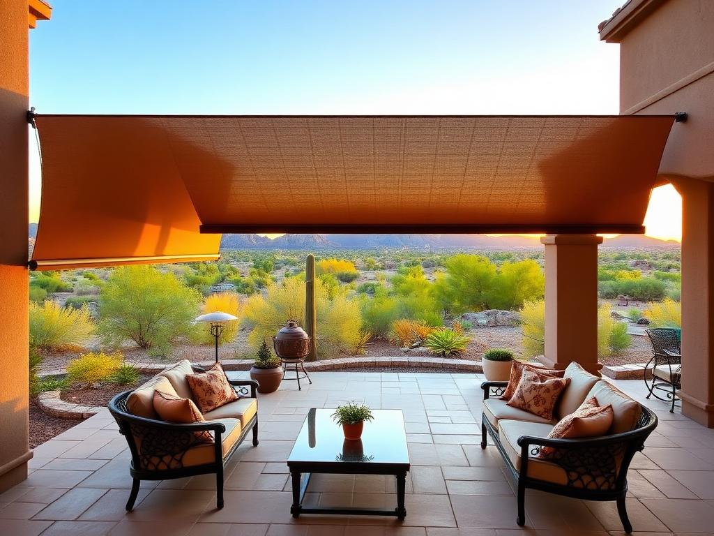 Exterior Solar Screens — custom window treatments